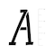 3&#x22; Italic Serif Alphabet Stencils by Craft Smart&#xAE;